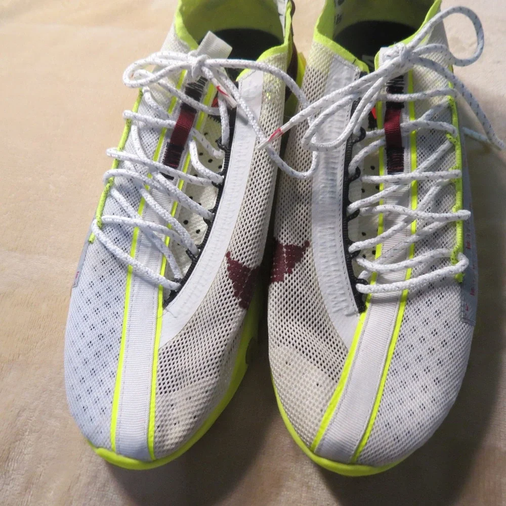 Nike ISPA React Runner WR Ghost Aqua Volt‎ Burgundy AR8503-001 Mens Sneakers